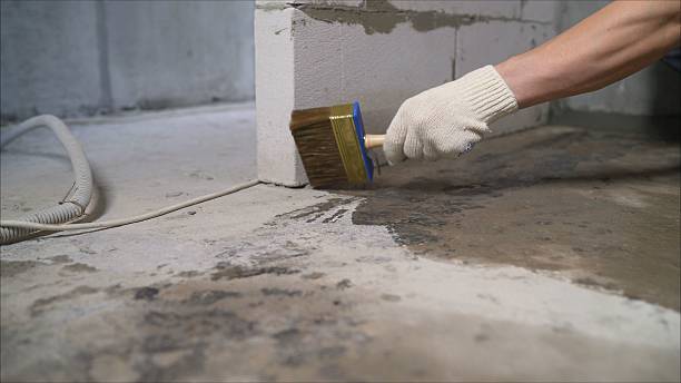 Crawl space vapor barrier installation in Marysville, OH